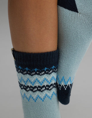 Women's Plush Lounge Calf Sock