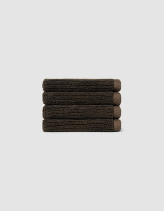 Ribbed Terry Bath Towel Set.