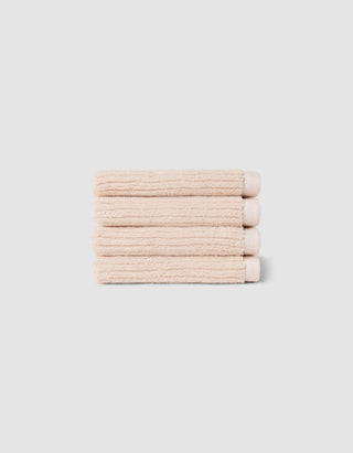 Ribbed Terry Bath Towel Set.
