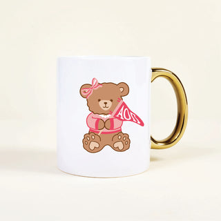 New Arrivals, Sorority, The Darling Effect - 11 oz Cozy Cute Ceramic Mug - Alpha Omicron Pi - Mugs - House of Me Boutique