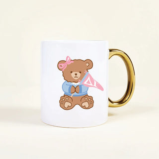 New Arrivals, Sorority, The Darling Effect - Delta Gamma 11oz Cute Ceramic Mug - Mugs - House of Me Boutique