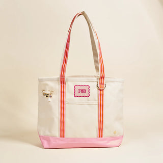 New Arrivals, Sorority, The Darling Effect - Gamma Phi Beta Canvas Tote Bag - Tote Bags - House of Me Boutique
