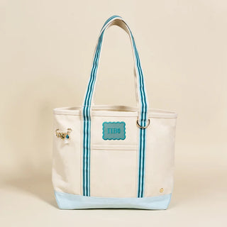 New Arrivals, Sorority, The Darling Effect - Pi Beta Phi Canvas Tote Bag - Tote Bags - House of Me Boutique