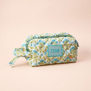 New Arrivals, Sorority, The Darling Effect - Essentials Quilted Cosmetic Pouch - Pi Beta Phi - Cosmetic Pouches - House of Me Boutique