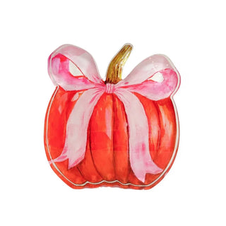 Round Top Acrylic Pink Pumpkin