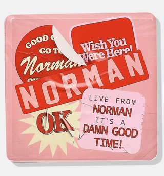 Norman Tailgate Collection Coaster