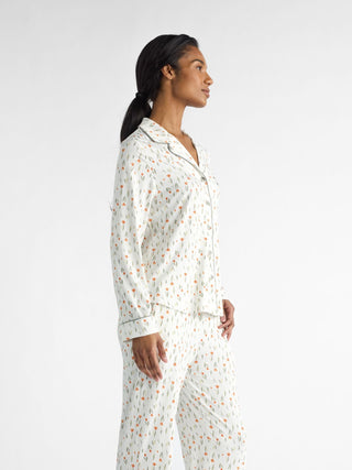 Women's Bamboo Stretch-Knit Long Sleeve Pajama Top (Collective)