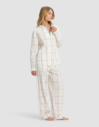 Women's Sutton Long Sleeve Pajama Set.
