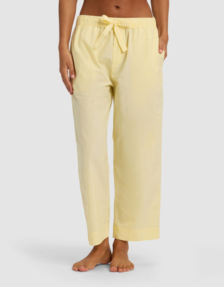Women's Sutton Short Sleeve & Cropped Pajama Pant Set.