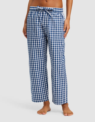 Women's Sutton Long Sleeve Cropped Pajama Set.