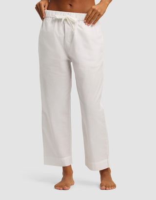 Women's Sutton Short Sleeve & Cropped Pajama Pant Set.