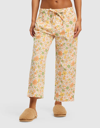 Women's Sutton Long Sleeve Cropped Pajama Set.