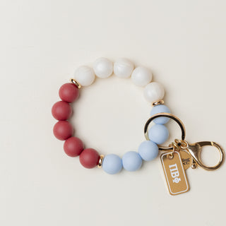 New Arrivals, Sorority, The Darling Effect - Hands-Free Keychain Wristlet - Pi Beta Phi - Wristlets - House of Me Boutique