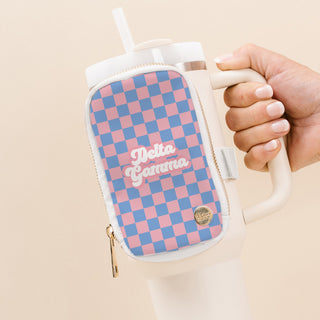New Arrivals, Sorority, The Darling Effect - Tumbler Fanny Pack - Delta Gamma - Fanny Packs - House of Me Boutique