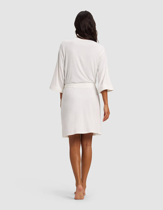 Women's Bamboo Stretch-Knit Kimono Robe.