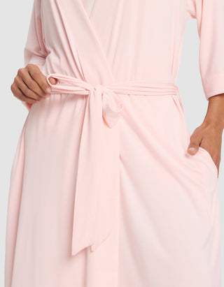 Women's Bamboo Stretch-Knit Kimono Robe.