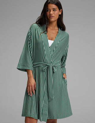 Women's Bamboo Stretch-Knit Kimono Robe