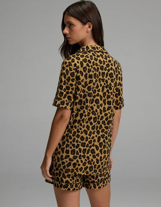 Women's Bamboo Stretch-Knit Short Sleeve Pajama Top (Collective)