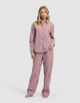 Women's Sutton Long Sleeve Pajama Set.