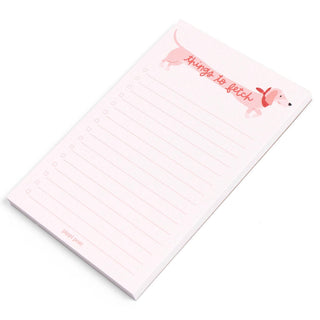 Things To Fetch Dog 4x6 Notepad.