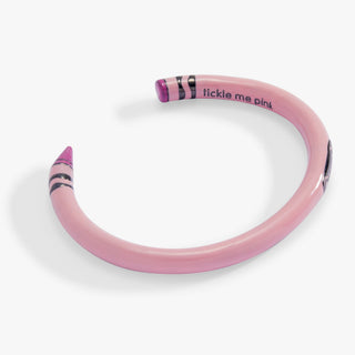 Crayola Tickle Me Pink Crayon Cuff.