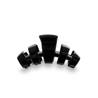 Jet black tiny classic claw clip by Teleties - House of Me boutique Norman OK
