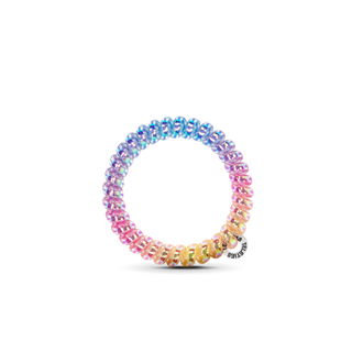 Eat Glitter for Breakfast small spiral hair ties by Teleties detail view - House of Me boutique Norman OK