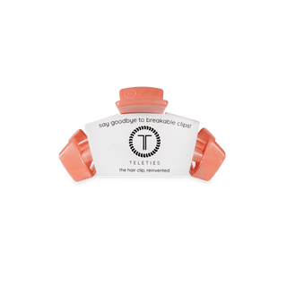 Classic Dreamsicle tiny claw clip by Teleties - House of Me boutique Norman OK