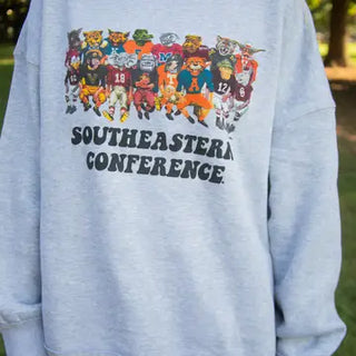 charlie southern: sec family mock neck.