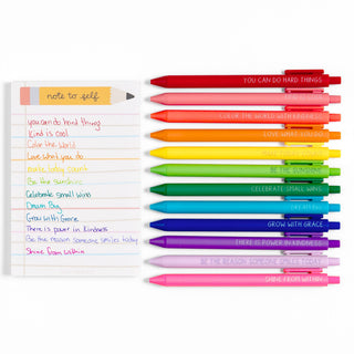 Color The World With Kindness Pen Set back view - House of Me boutique Norman OK