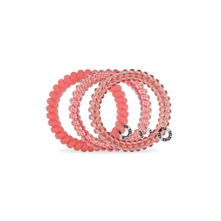 Dreamsicle small spiral hair ties by Teleties - House of Me boutique Norman OK