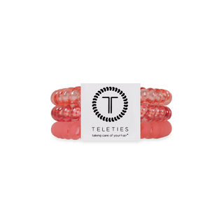 Dreamsicle small spiral hair ties by Teleties - House of Me boutique Norman OK
