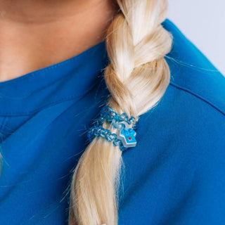 On Call small spiral hair ties by Teleties detail view - House of Me boutique Norman OK