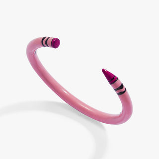 Crayola Tickle Me Pink Crayon Cuff.