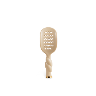 Tan mini vented hair brush by Teleties back view - House of Me boutique Norman OK