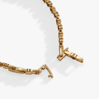 Heart Charm Tennis Bracelet.