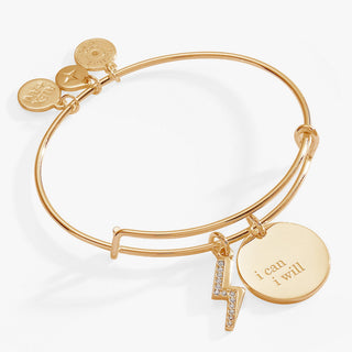 “I Can, I Will” Duo Charm Bangle.
