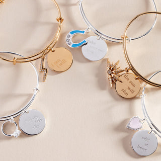 “I Can, I Will” Duo Charm Bangle.