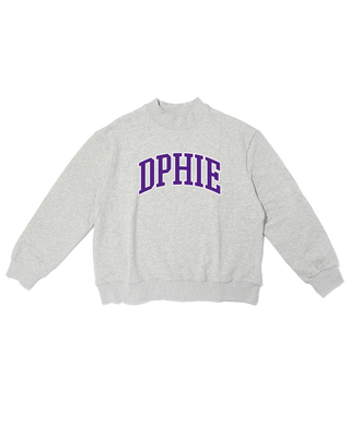 Campus sorority embroidered mock neck sweatshirt by Duo Threads, sorority apparel - House of Me boutique Norman OK