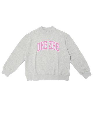 Campus sorority embroidered mock neck sweatshirt by Duo Threads, sorority apparel - House of Me boutique Norman OK