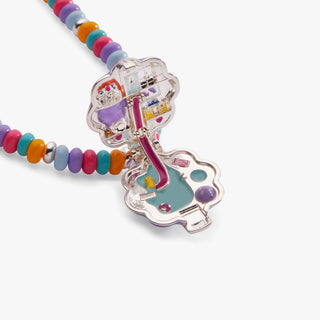 Polly Pocket™ Limited Edition Pool Party Beaded Locket Necklace.